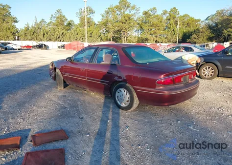 1998 Buick Century Custom из США, поврежденный, VIN 2G4WS52M3W1427599